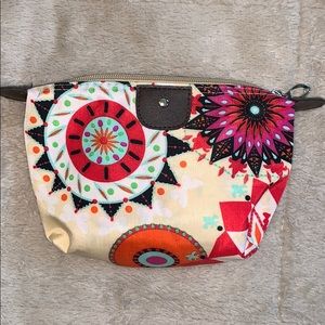 Colorful cosmetics bag